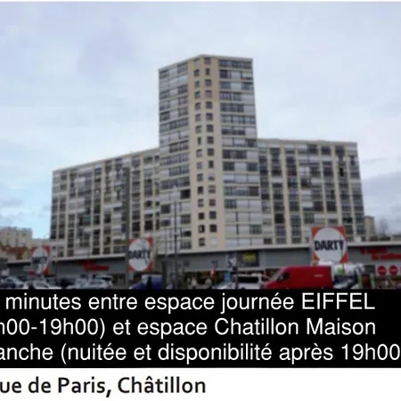 Chatillon Citea Express Chatillon Metro Pour Nuitee Avec Acces Direct Centre Et Espace Limite En Journee Sans Nuitee Acces Limite 8h00-19h00 Pour Depot Bagages